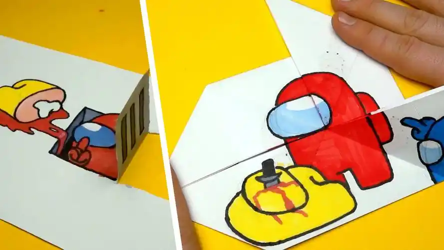 创意among us:5个超有趣的手工作品!