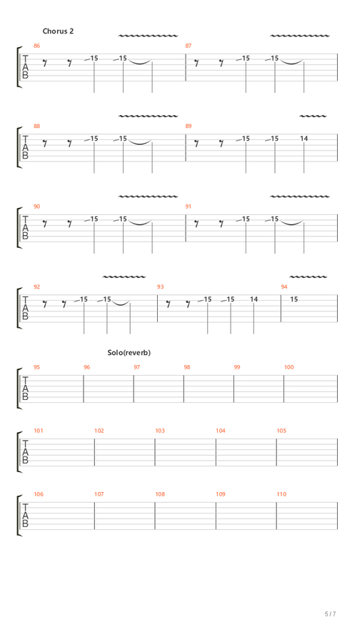 刺客伍六七 - 剪刀刺客(大主宰乐团)吉他谱