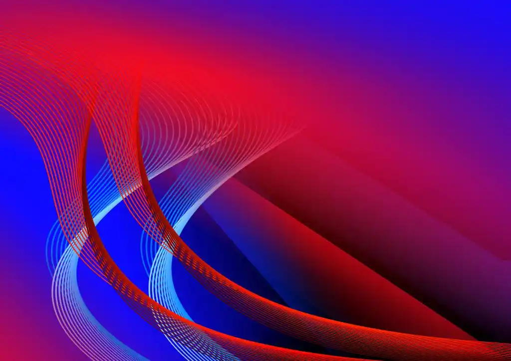 抽象的暗红色和蓝色背景卡