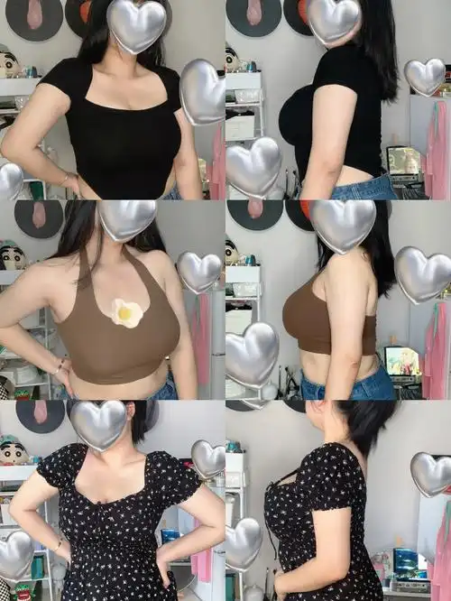 奶糖派这款无肩带显得胸型很好,不勒肉,光面无痕不管是大领口的衣服