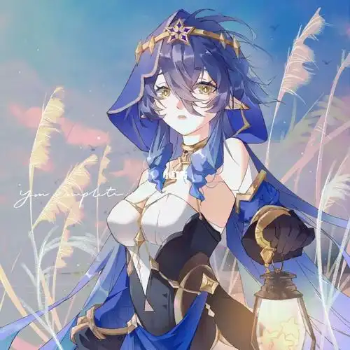 莱依拉于芦苇丛中的求知者