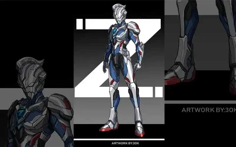 板绘机动奥特曼泽塔装甲