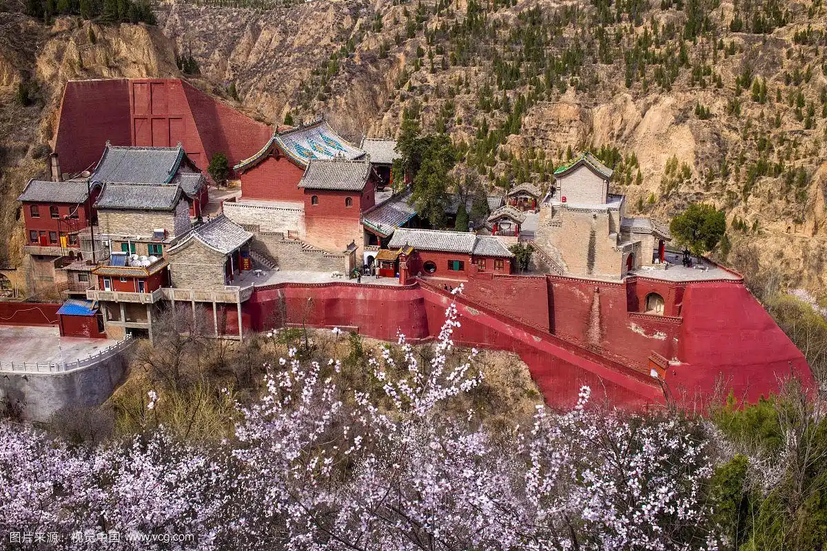 亚明 寺庙 山西省隰县小西天