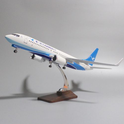 天智星厦门航空737飞机模型47cm带轮子带灯厦航波音737-800波音787