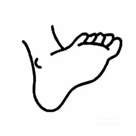 怎么画脚怎么画脚印