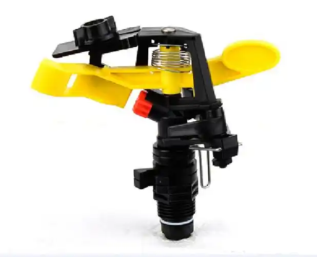 塑料摇臂喷头4分/6分塑料可控摇臂旋转式喷头/可调360度