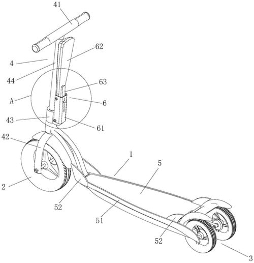 滑板车作为一种休闲娱乐的工具,深受广大儿童的喜爱,常骑滑板车可锻炼