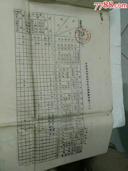 文革案件花名册等两本合售