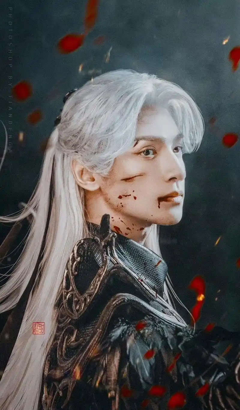 罗云熙 #罗云熙白发 我不允许任何人没有看过罗哥的白发#罗 - 兑趑