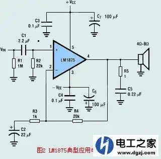电工基础主页 电工电子tda2030a和tda2030是功放ic电路,用来组装集成