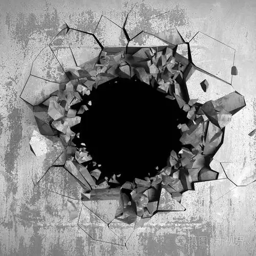 垃圾的背景.3d 渲染插图