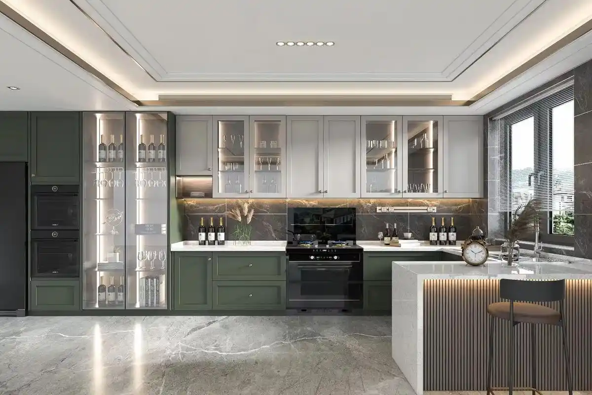 9款欧式轻奢风格流行的橱柜设计样式!9款欧式轻奢风格流行的橱 - 抖音