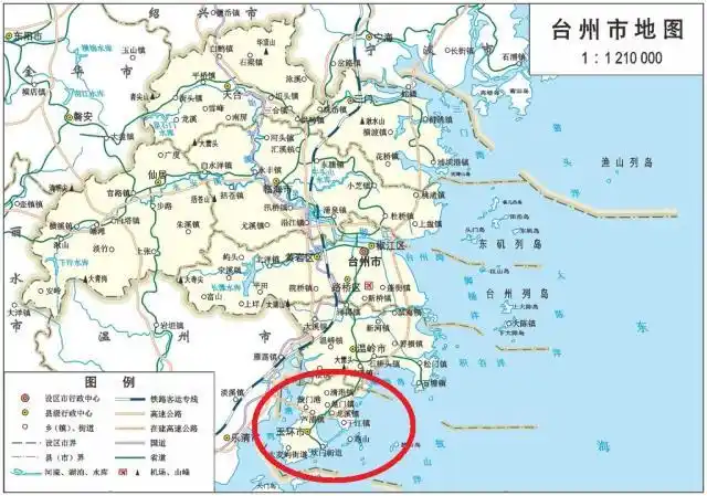 浙江省台州市玉环市排名全国百强县第58位:长三角南端的特殊位置