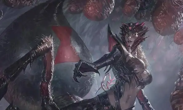 开局我们给蜘蛛女皇搭配的出门装是多兰之戒,生命药水和监视图腾.