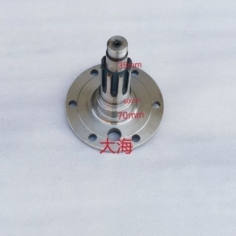 山拖泰山五征拖拉机300 350 354 400 404后驱动轴半轴农机配件