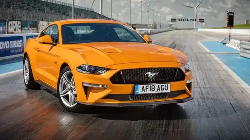 2560x1440,福特汽车,2018 fastback mustang gt,橙色,汽车