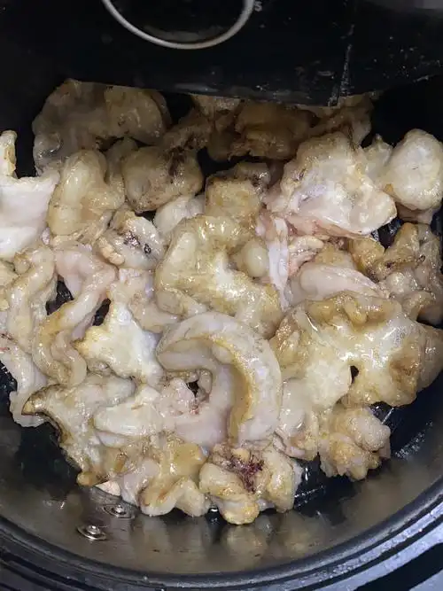 空气炸锅鸡冠油完美