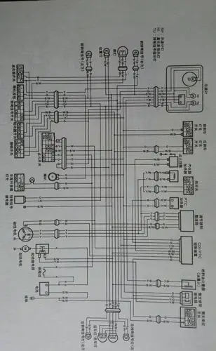 轻骑qsl50t摩托车电路图