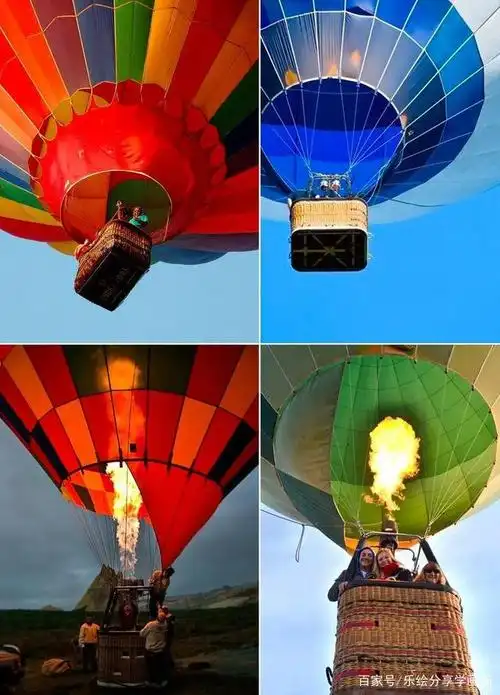 儿童画教程|创意线描与水彩笔色彩《热气球的奇幻之旅》