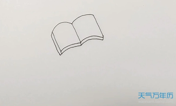 书简笔画怎么画 书的简笔画步骤图解教程