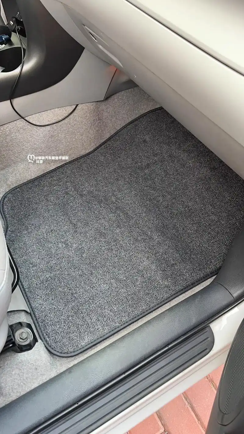 丰田rav4.丰田荣放汽车脚垫原车地毯式深灰色普拉丝毛毯搭配 - 抖音