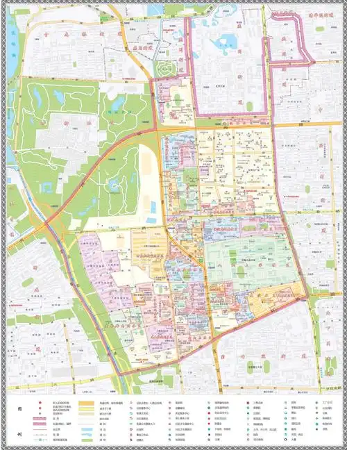 北京海淀区海淀街道社区分布图高清版