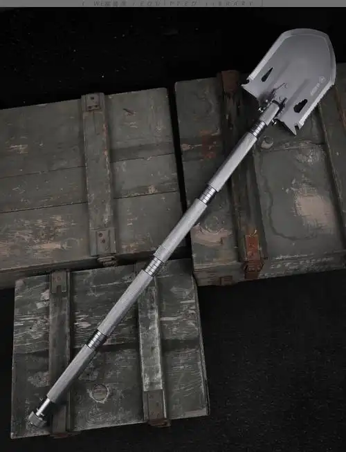 工兵铲中国多功能铲户外版车载工具德国铲子便携式铁锹折叠兵工铲w01