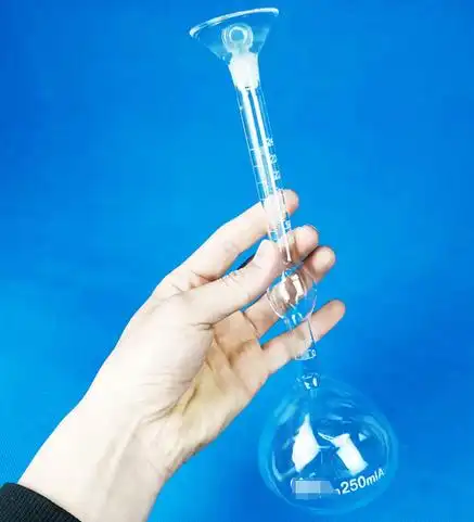 玻璃比重瓶李氏瓶水泥比重瓶5500ml液体附温比重瓶25ml