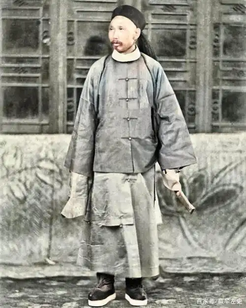 老照片:晚清大臣真实的相貌,个个官威十足,威风八面