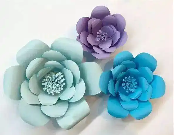 卡纸手工这么美的卡纸手工花快和孩子们一起diy吧