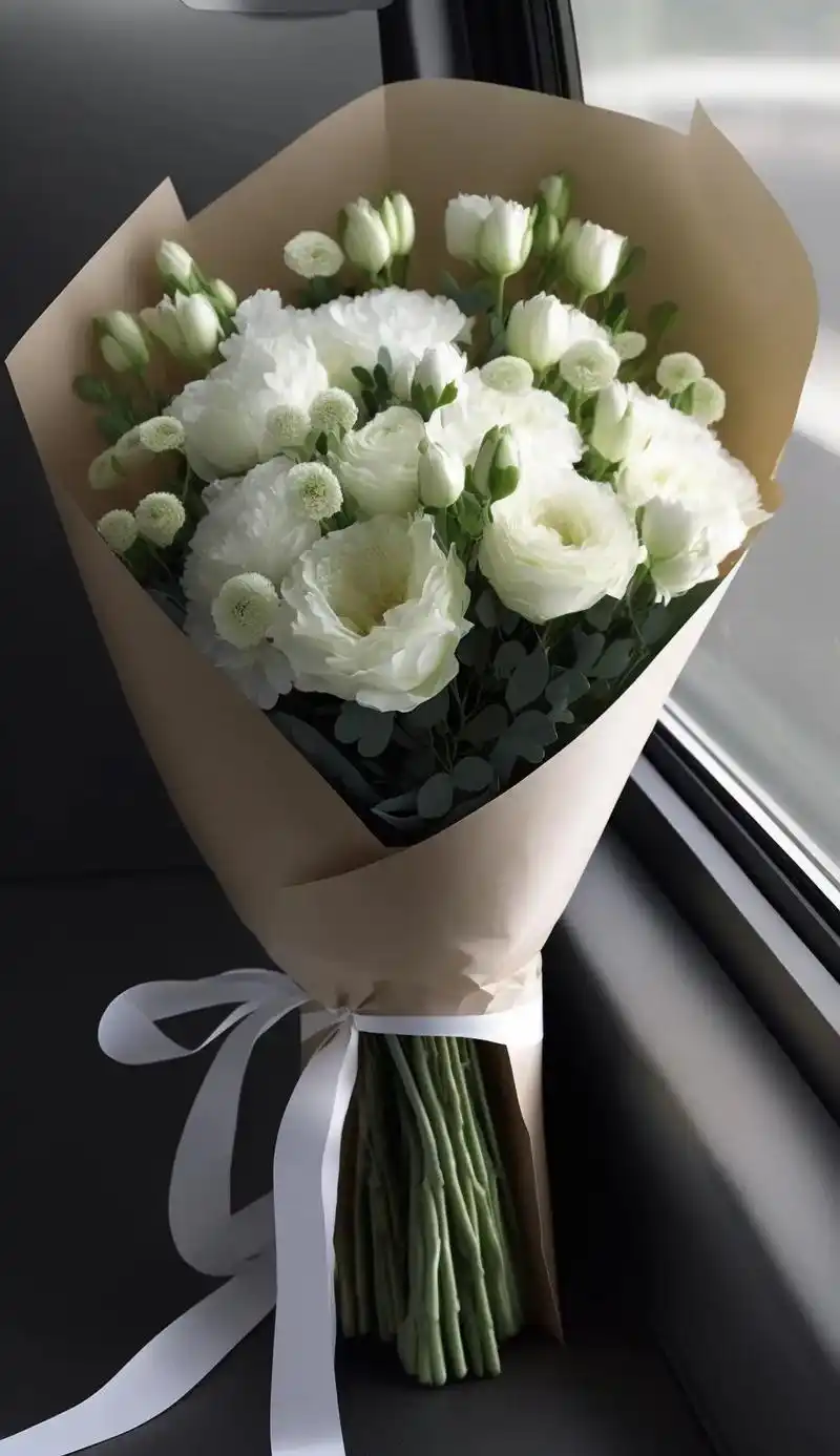 你也喜欢洋桔梗吗?下次见面,送你一束吧# 想和你一起看花 # - 抖音