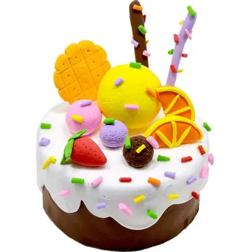 超轻粘土仿真奶油蛋糕套装材料包儿童手工制作diy玩具生日礼物