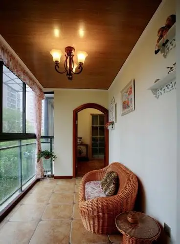 小户型室内阳台设计图效果图