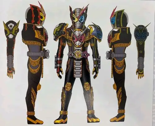 假面骑士时王皮套设计图