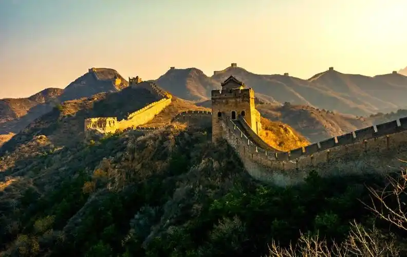 河北一处是国家级风景名胜区的长城景观,属于历史遗址