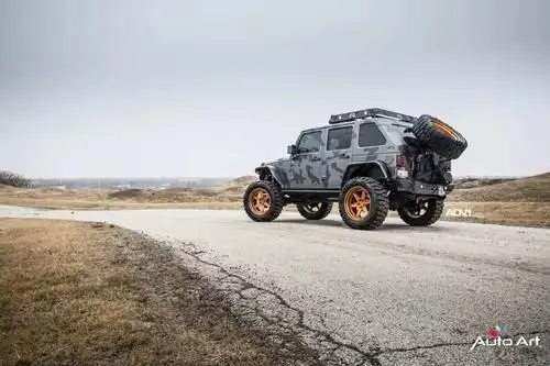 迷彩jeep牧马人改装配adv.1轮毂