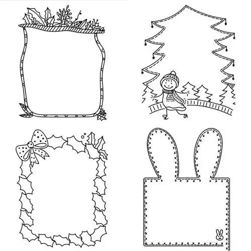 主页 美术作品 简笔画   画手账手抄报最少不了的就是边框素材了好看