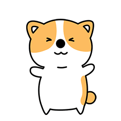 表情柯基犬橘部