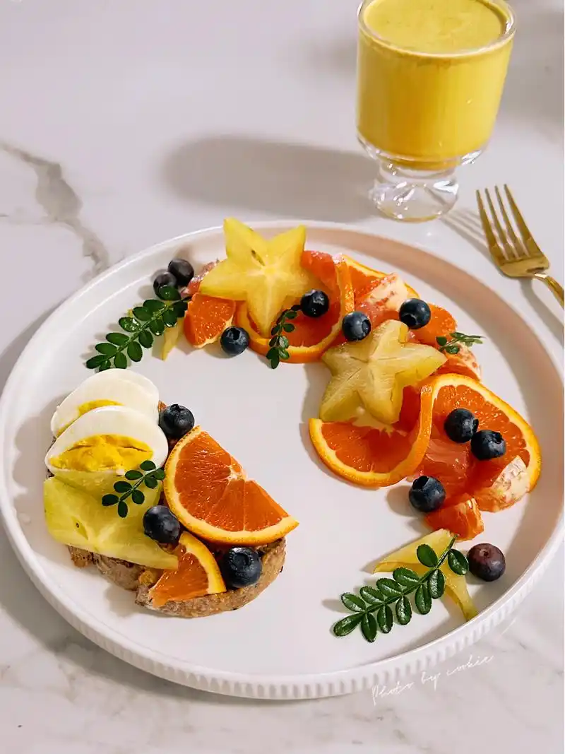 10分钟快手早餐:水果创意摆盘