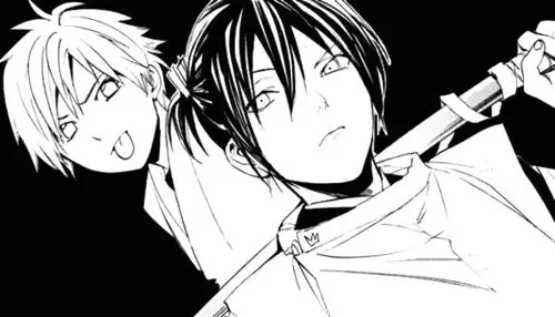 野良神,黑白,漫画,夜斗,雪音