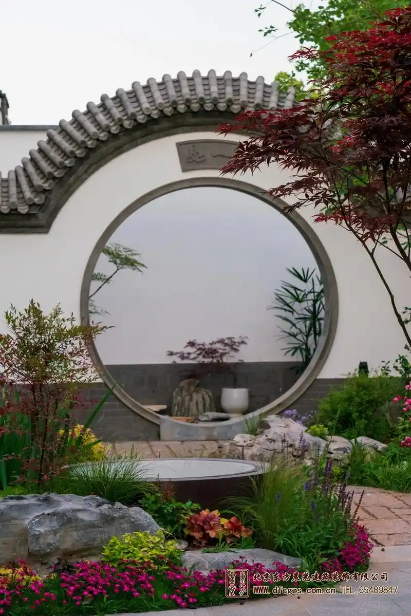 实景拍摄中式仿古四合院别墅,园林景观实际落地效果,如诗如画, - 抖音