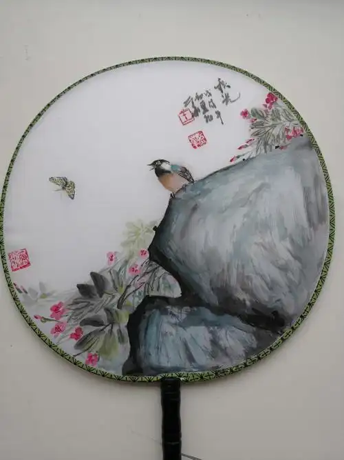 团扇大师王照华笔下的团扇艺术集锦