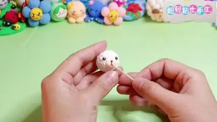 超轻粘土手工教程动物篇之43羊驼