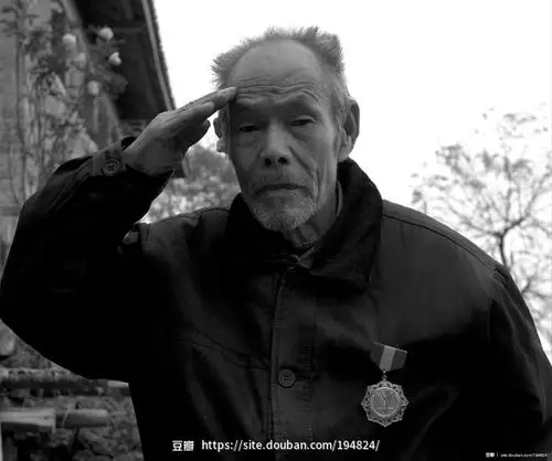 抗战老兵图片展