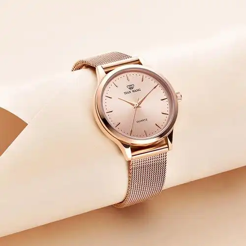 天王表tianwang手表女时尚潮流简约女表细带防水石英表精致小米带女士