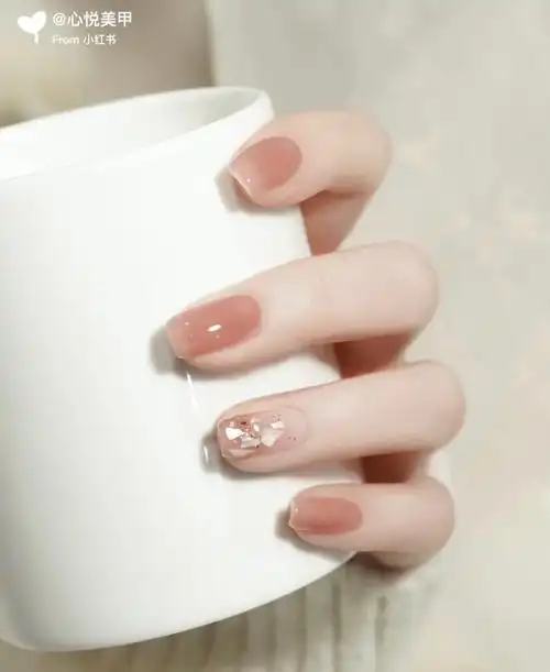 透色美甲 显白大气 日常超百搭