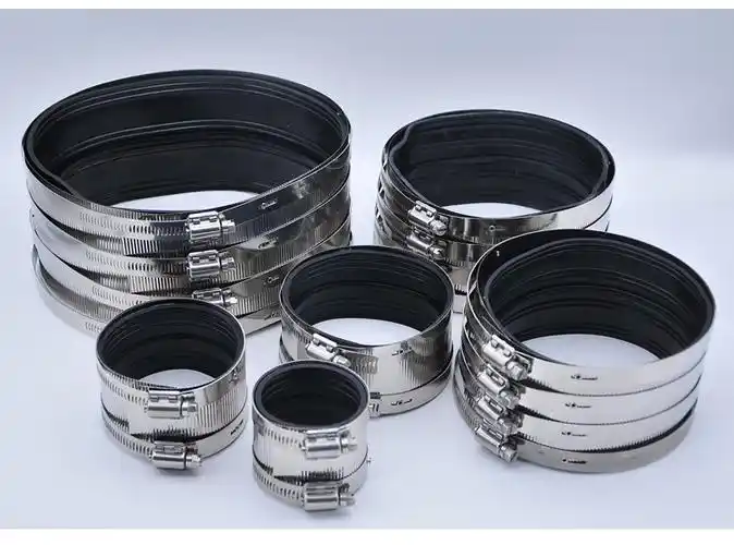 304不锈钢管束铸铁管不锈钢管束卡箍铸铁管抱箍pvc下水管管箍柔性抱箍