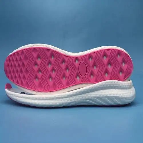 爆米花鞋底md运动鞋底时尚组合休闲鞋底tpr底片跑步鞋底