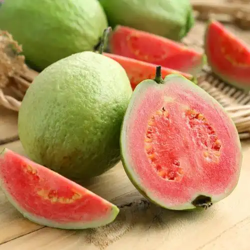 冠町海南红心芭乐新鲜水果软心番石榴大果3斤装视频