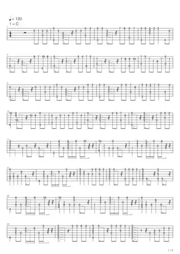 原声带闻香识女人porunacabeza一步之遥吉他谱